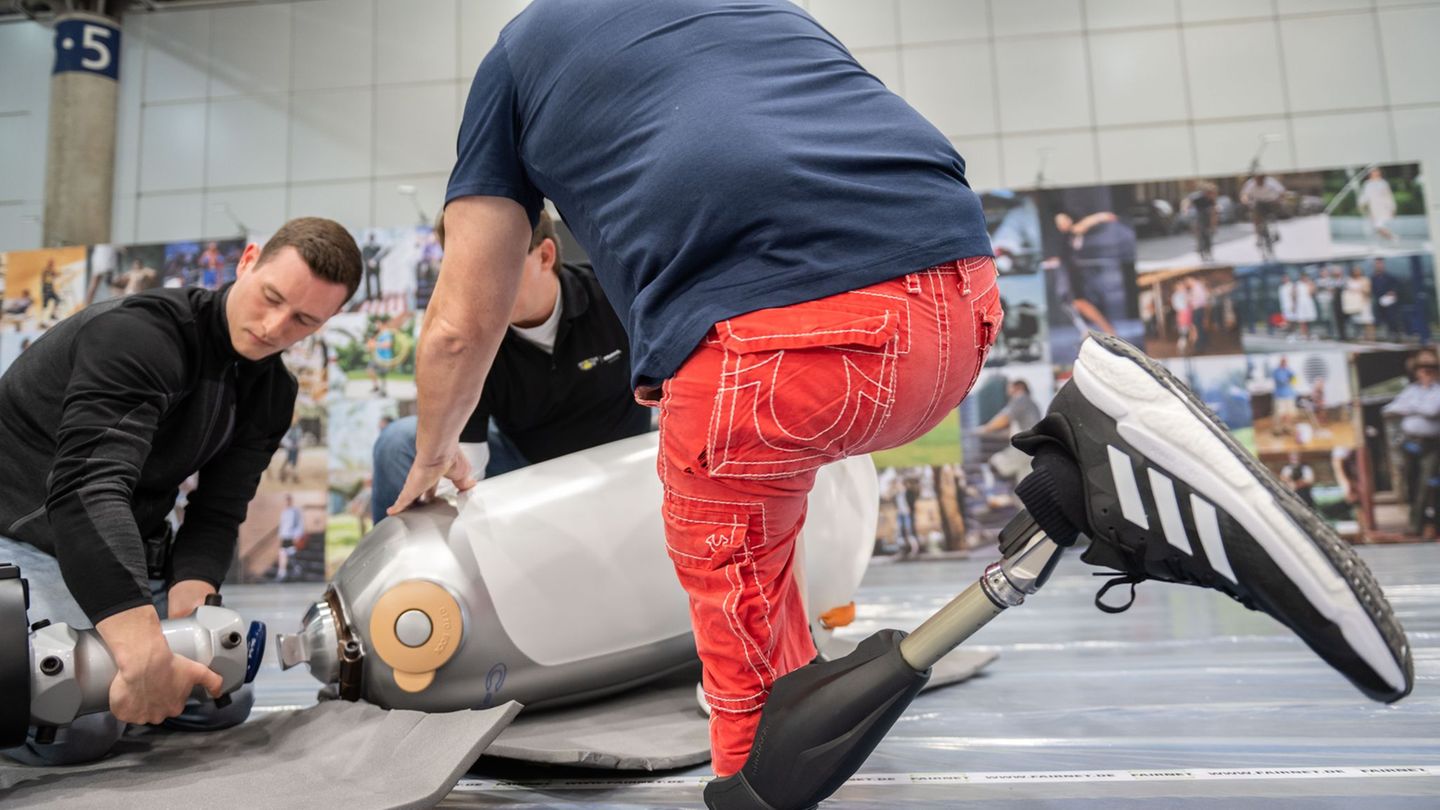 In diesem Jahr wird die Fachmesse wieder in Leipzig stattfinden, sie beginnt am 19. Mai. (Archivbild) Foto: Christian Modla/dpa