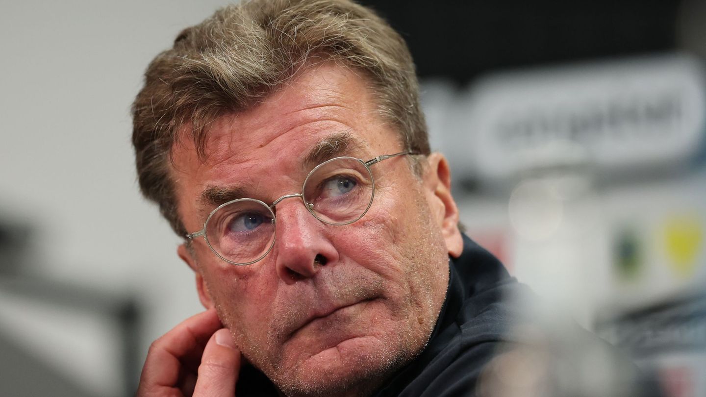 Trainer Dieter Hecking vom VfL Wolfsburg. Foto: Christian Charisius/dpa