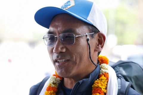 Der bekannte Sherpa-Bergführer Kami Rita. (Archivbild) Foto: Gopen Rai/AP/dpa