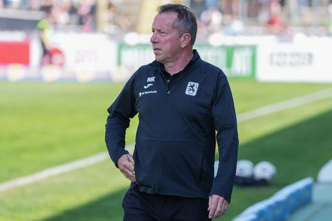 Hat viel zu tun vor der neuen Saison: 1860-Trainer Markus Kauczinski. (Archivbild) Foto: Helen Fiona/dpa