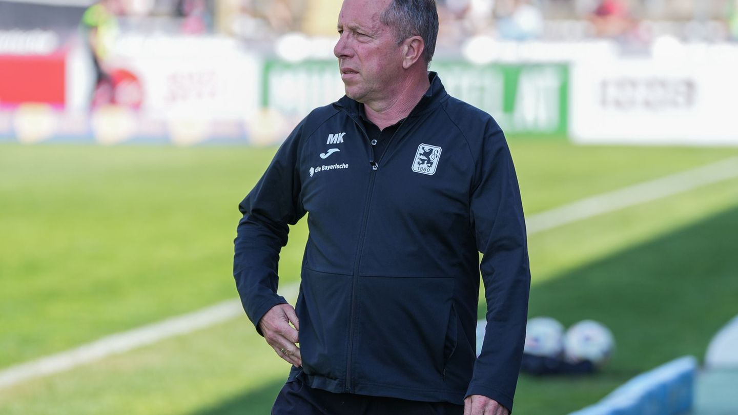 Hat viel zu tun vor der neuen Saison: 1860-Trainer Markus Kauczinski. (Archivbild) Foto: Helen Fiona/dpa