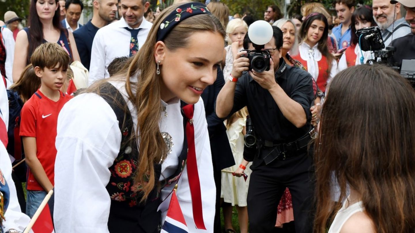 Prinzessin Ingrid Alexandra feiert den 17. Mai in Sydney.