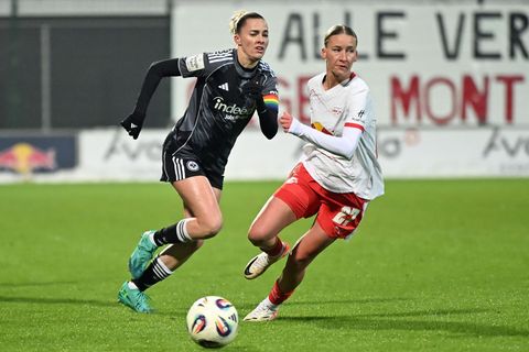Freigang und die Eintracht sichern Platz drei. Foto: Jennifer Brückner/dpa