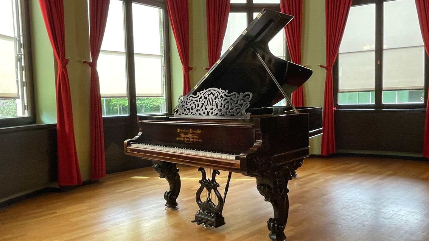 Soll klingen wie im Jahr 1876: Der historische Steinway-Flügel des Komponisten Richarrd Wagner. Foto: Nationalarchiv der Richard