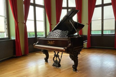 Soll klingen wie im Jahr 1876: Der historische Steinway-Flügel des Komponisten Richarrd Wagner. Foto: Nationalarchiv der Richard
