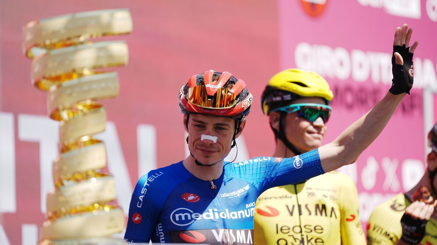 Radsport: Giro: Favorit Vingegaard nähert sich dem Rosa Trikot