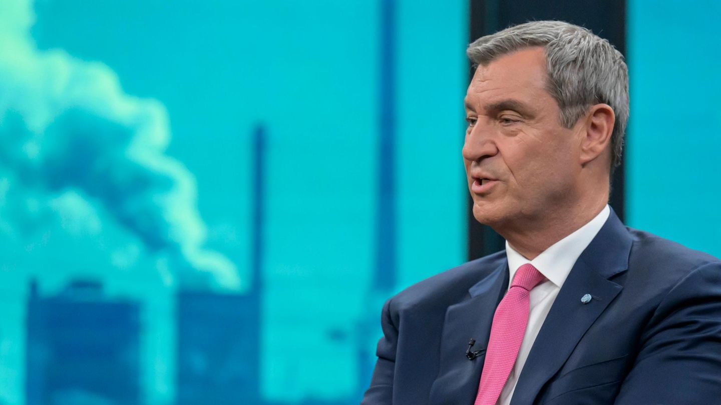 ARD-Talk: Markus Söder bei Caren Miosga: Genervt, gereizt, aber durchaus unterhaltsam