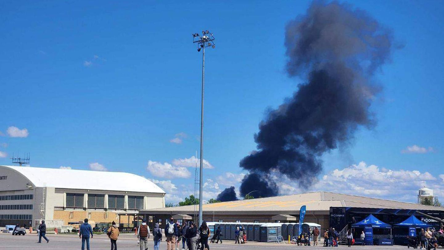 Idaho: Kampfjet-Piloten entkommen bei Flugshow einer Katastrophe