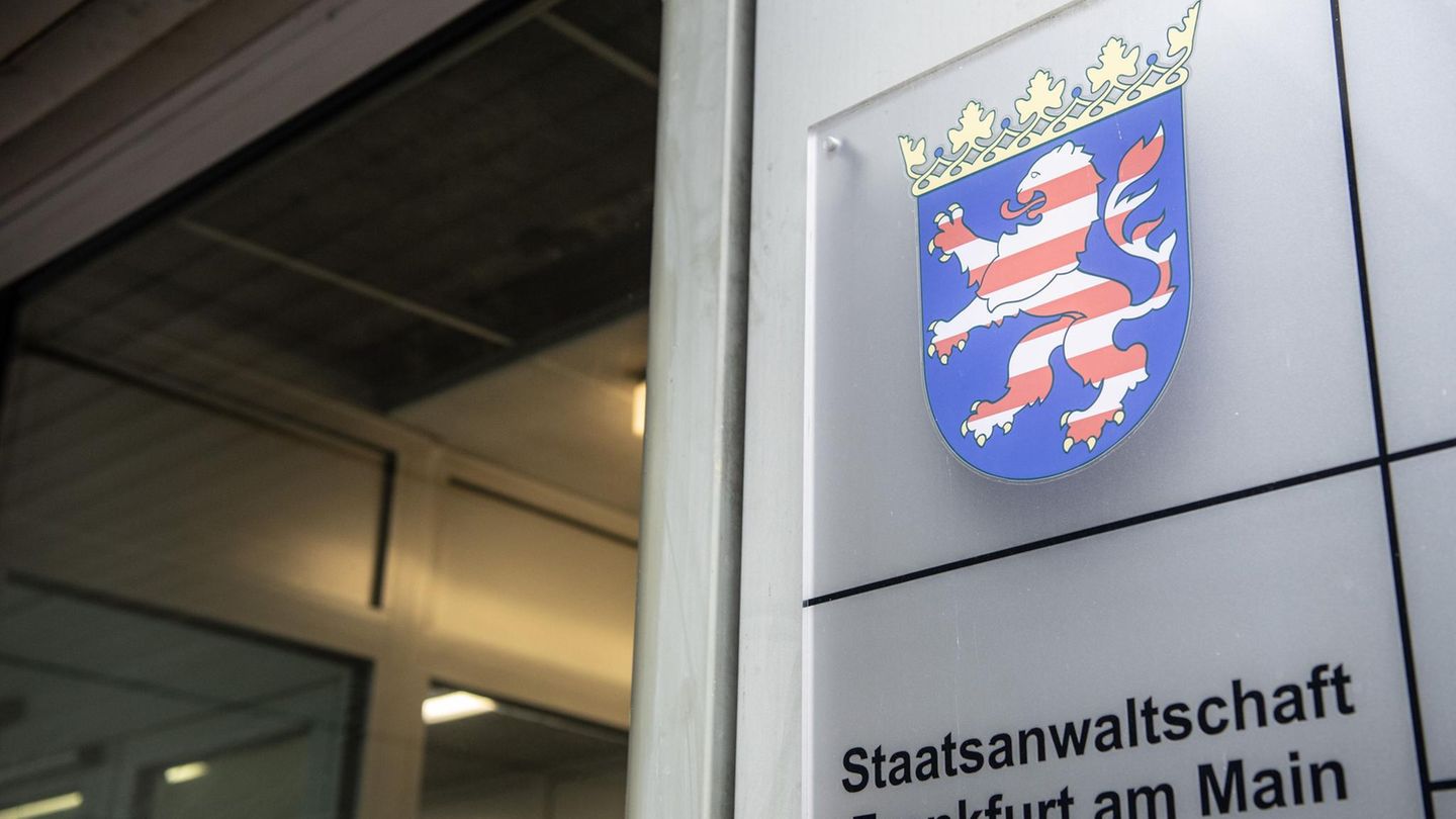 Der Eingang zum Sitz der Staatsanwaltschaft in Frankfurt am Main