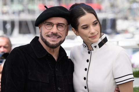 John Travolta und seine Tochter Ella in Cannes