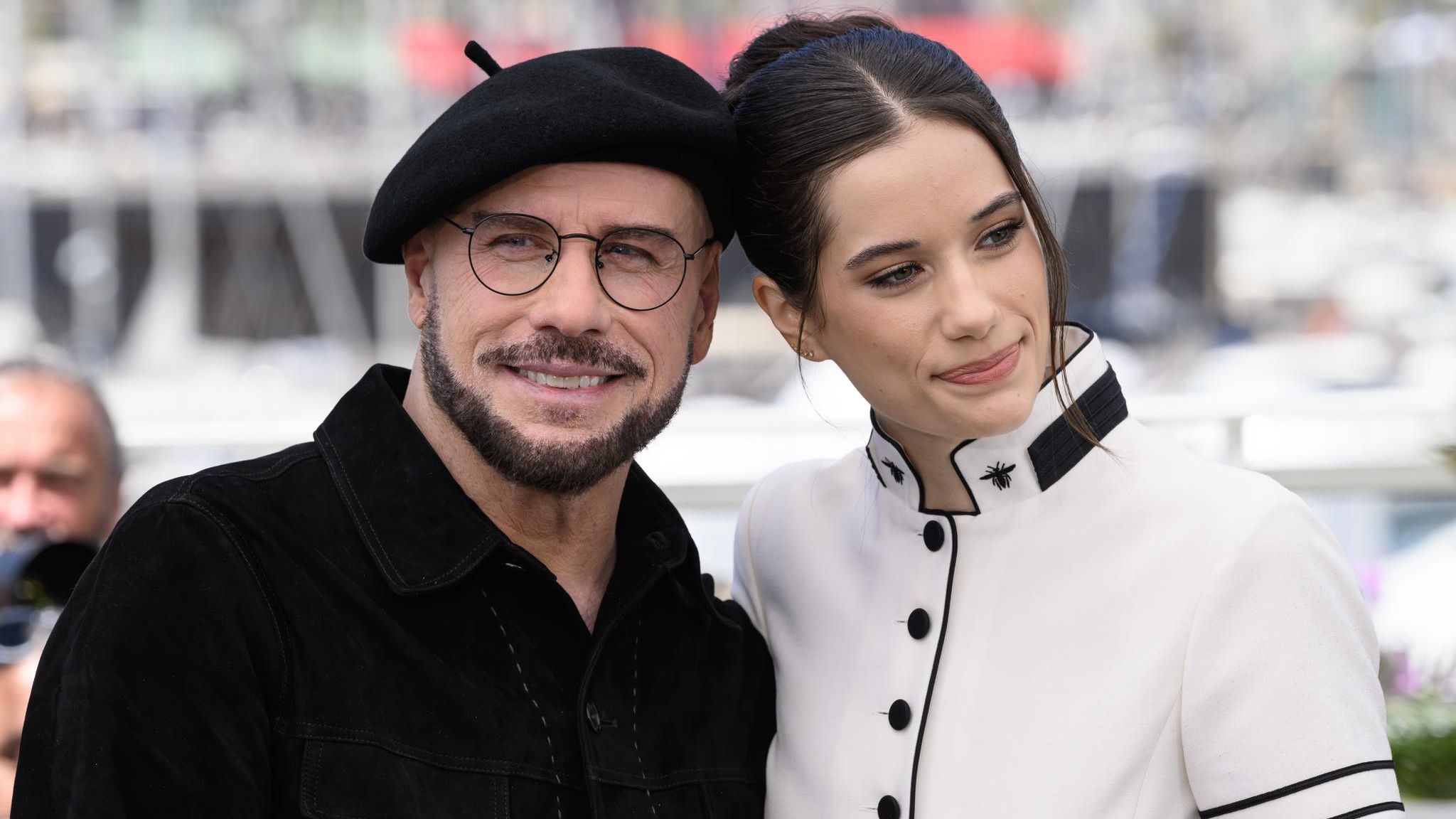 John Travolta und seine Tochter Ella in Cannes