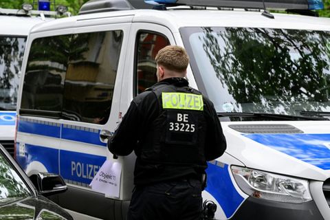 Polizist im Einsatz