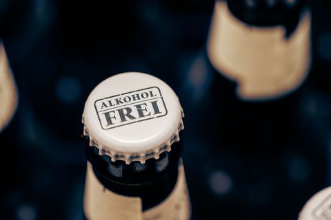 Vorsicht: Das Mönchshof Natur Radler Blutorange enthält – anders als auf dem Klöppeletikett angegeben – Alkohol.