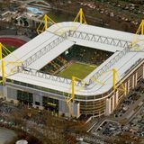Luftaufnahme vom Signal Iduna Park