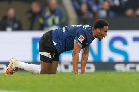 Bielefeld Noah Sarenren Bazee wechselt nach Mannheim. (Archivbild) Foto: Friso Gentsch/dpa