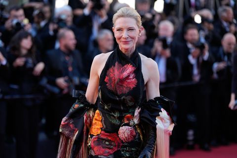 Cate Blanchett hat nichts gegen Männer, aber irgendwann seien ihre Witze immer dieselben, sagt sie. Foto: John Locher/Invision/A