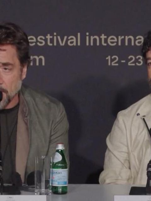 Schauspieler Javier Bardem (l.)