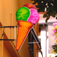 Eine Eisdiele (Symbolfoto)