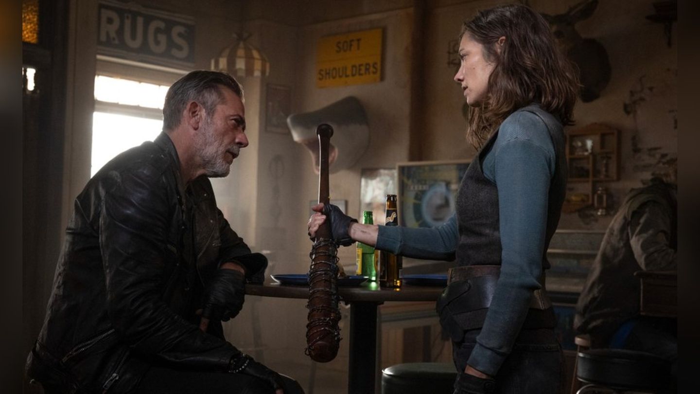 Negan und Maggie müssen in Staffel drei von "The Walking Dead: Dead City" zusammenarbeiten.