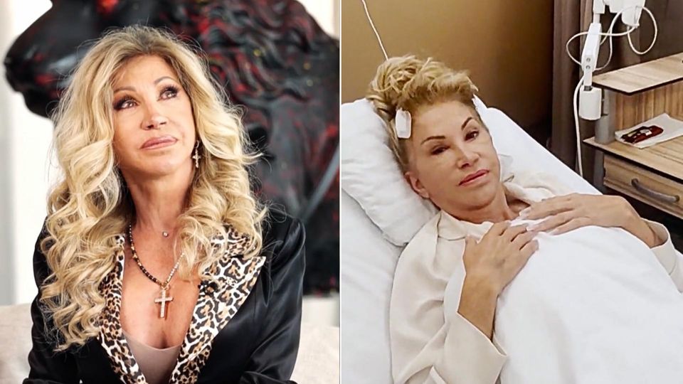 Carmen Geiss im Krankenhaus