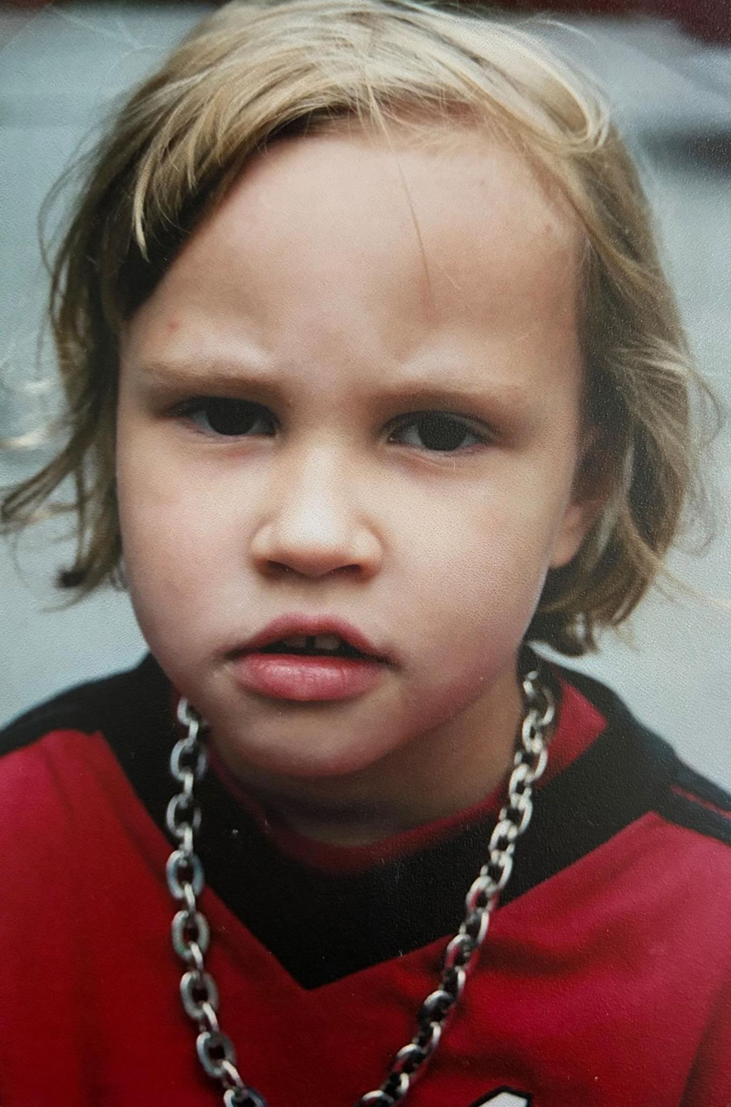 Luna Jordan als Kind
