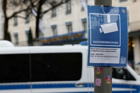 Überwachungshinweis bei Münchner Sicherheitskonferenz