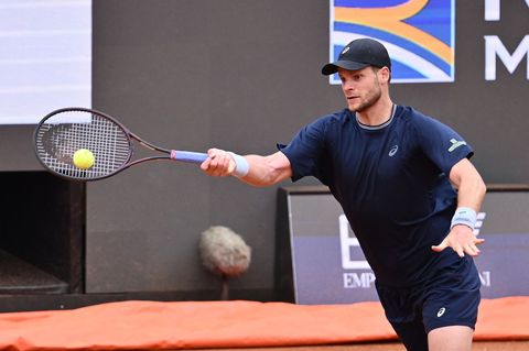 Yannick Hanfmann steht beim Tennis-Turnier in Hamburg im Achtelfinale. (Archivbild) Foto: Domenico Cippitelli/LiveMedia-IPA/ZUMA