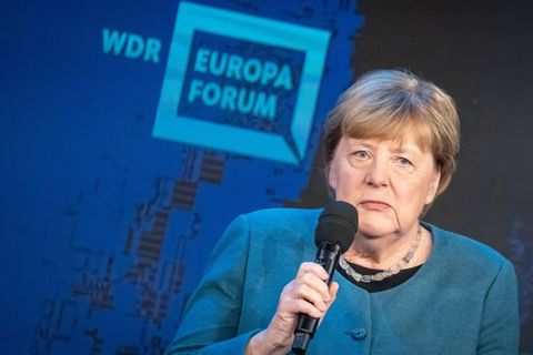Angela Merkel wird wohl nicht beim Kaulitz-Podcast auftauchen.