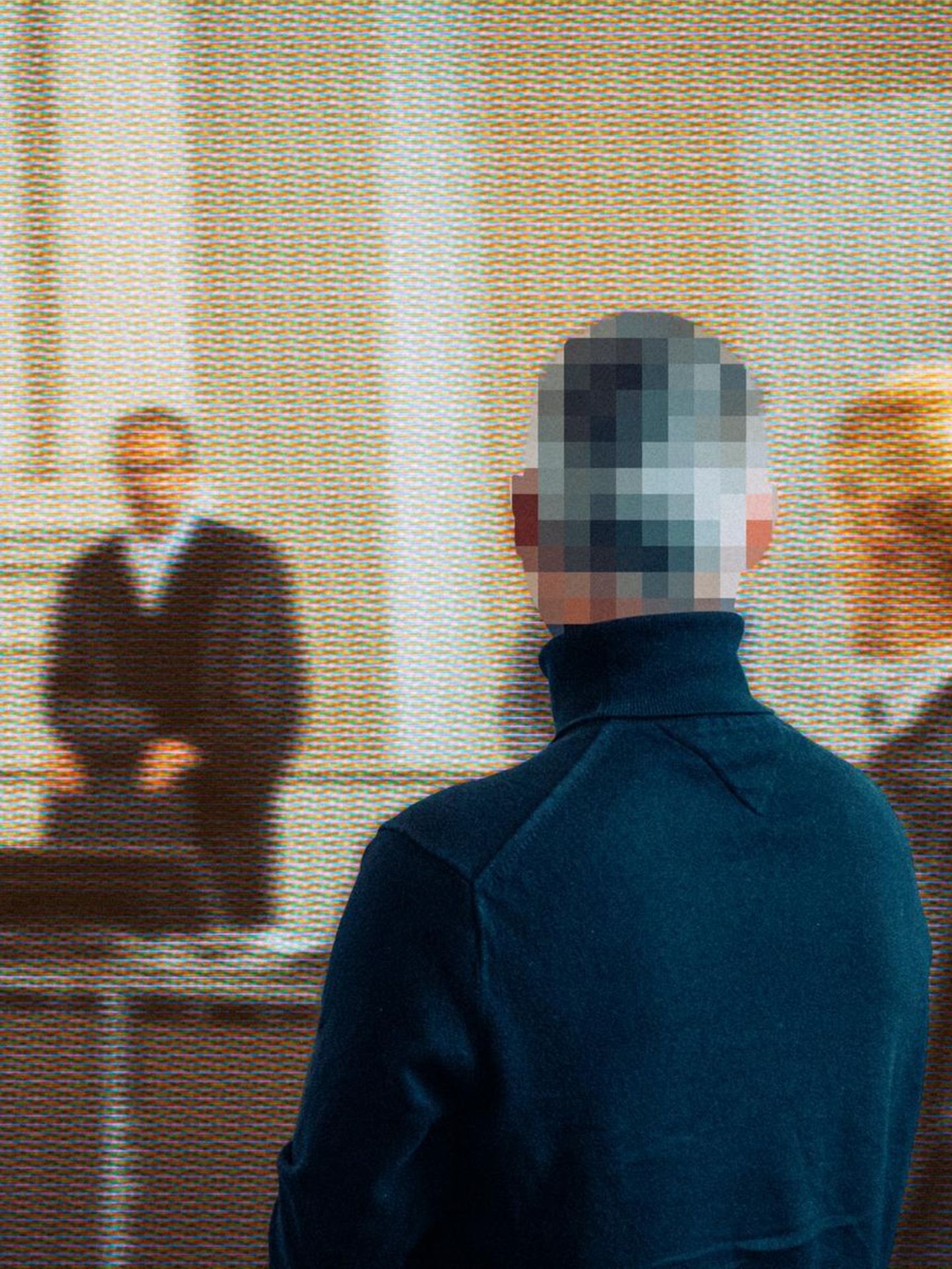 Der angeklagte Physiotherapeut neben seiner Anwältin vor dem Landgericht Ellwangen