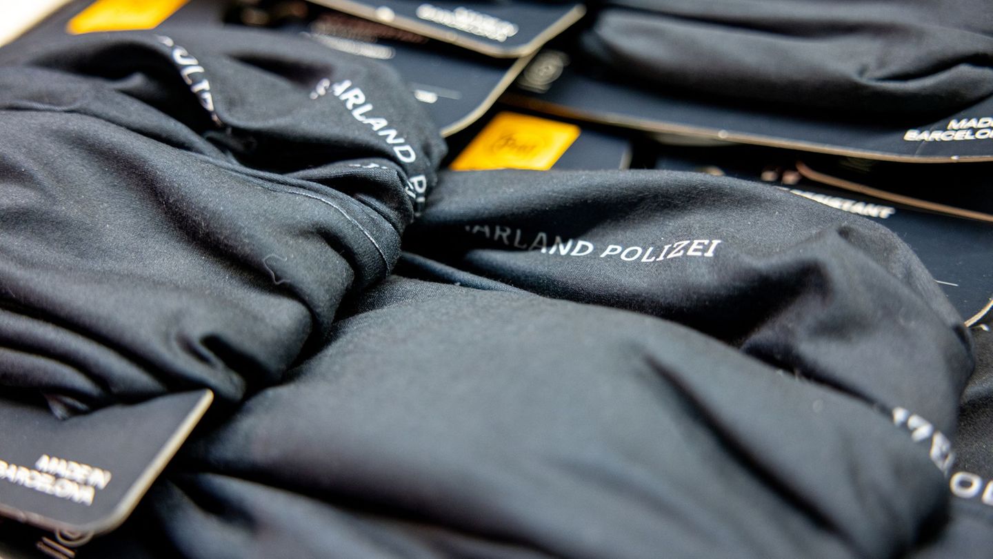 Anders als bei der saarländischen Polizei gehört ein Schnittschutzschal nicht zur Ausrüstung der thüringischen Polizei. (Archivb