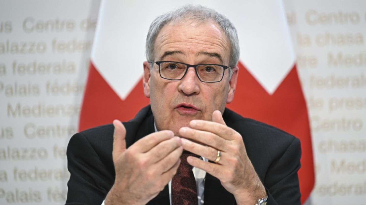 Guy Parmelin trat sein Amt im Januar an