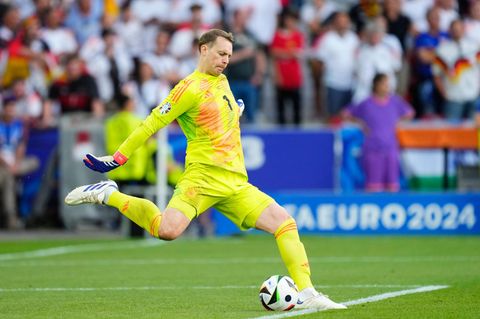 Manuel Neuer beim EM-Spiel der Nationalmannschaft gegen Spanien 2024