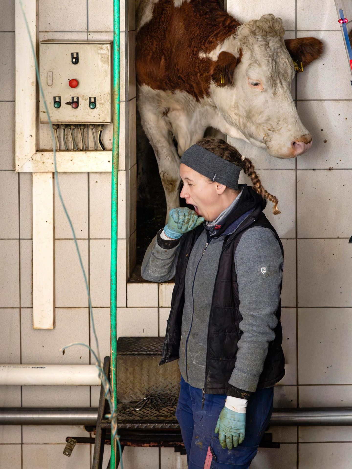 Anna-Maria Bissinger, 29, Milchbäuerin