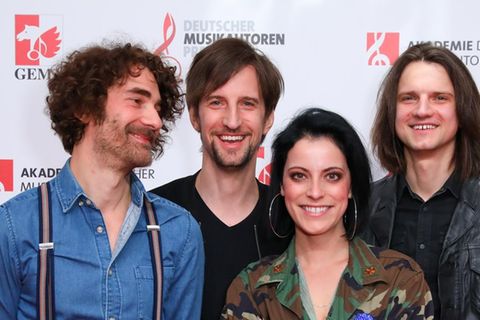 Silbermond-Stars Stefanie Kloß und Thomas Stolle (r.) sind wieder Eltern geworden.