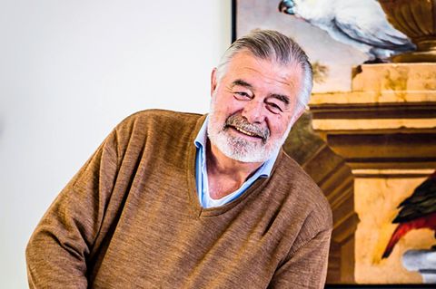 Harry Wijnvoord in seinem Haus in Senden, Nordrhein-Westfalen