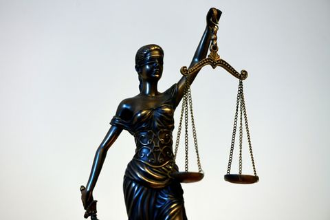 Darstellung der Justitia