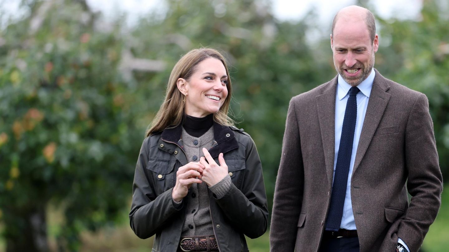 Kate und William auf dem Land