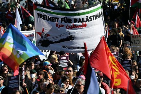 Propalästinensische Demonstration in Berlin
