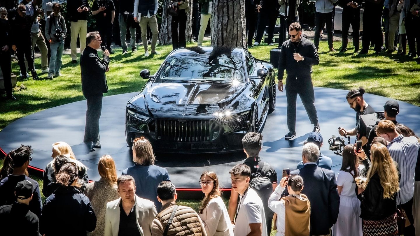 Ein schwarzer Brabus Bodo