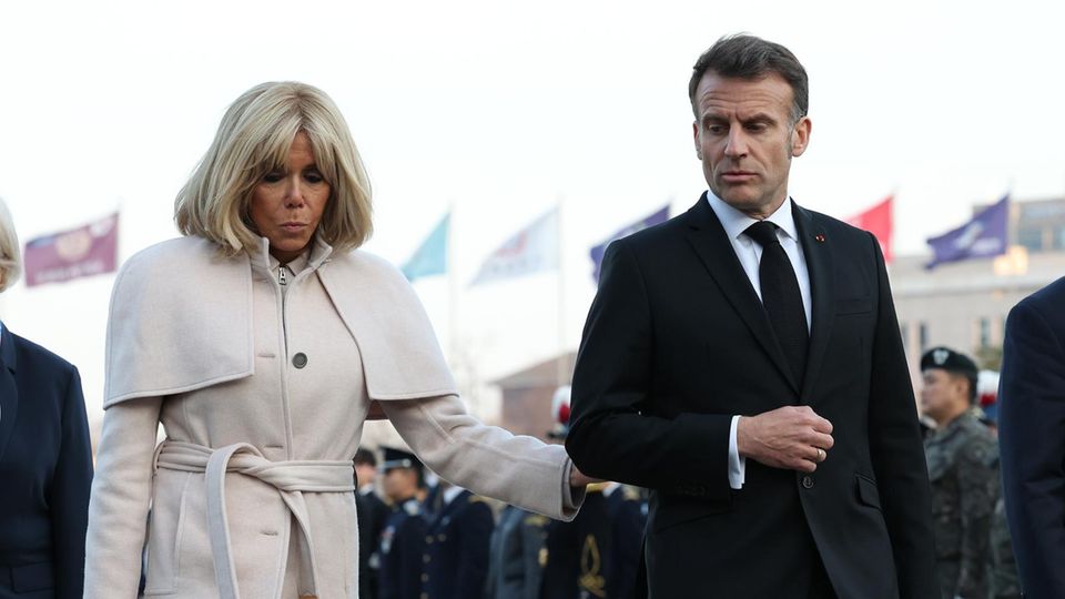 Emmanuel und Brigitte Macron