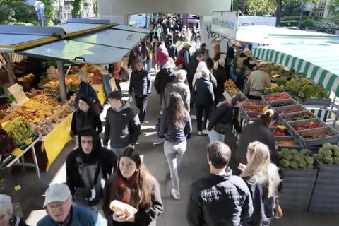 Der Hamburger Isemarkt