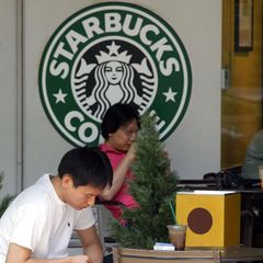Starbucks-Filiale in Südkorea