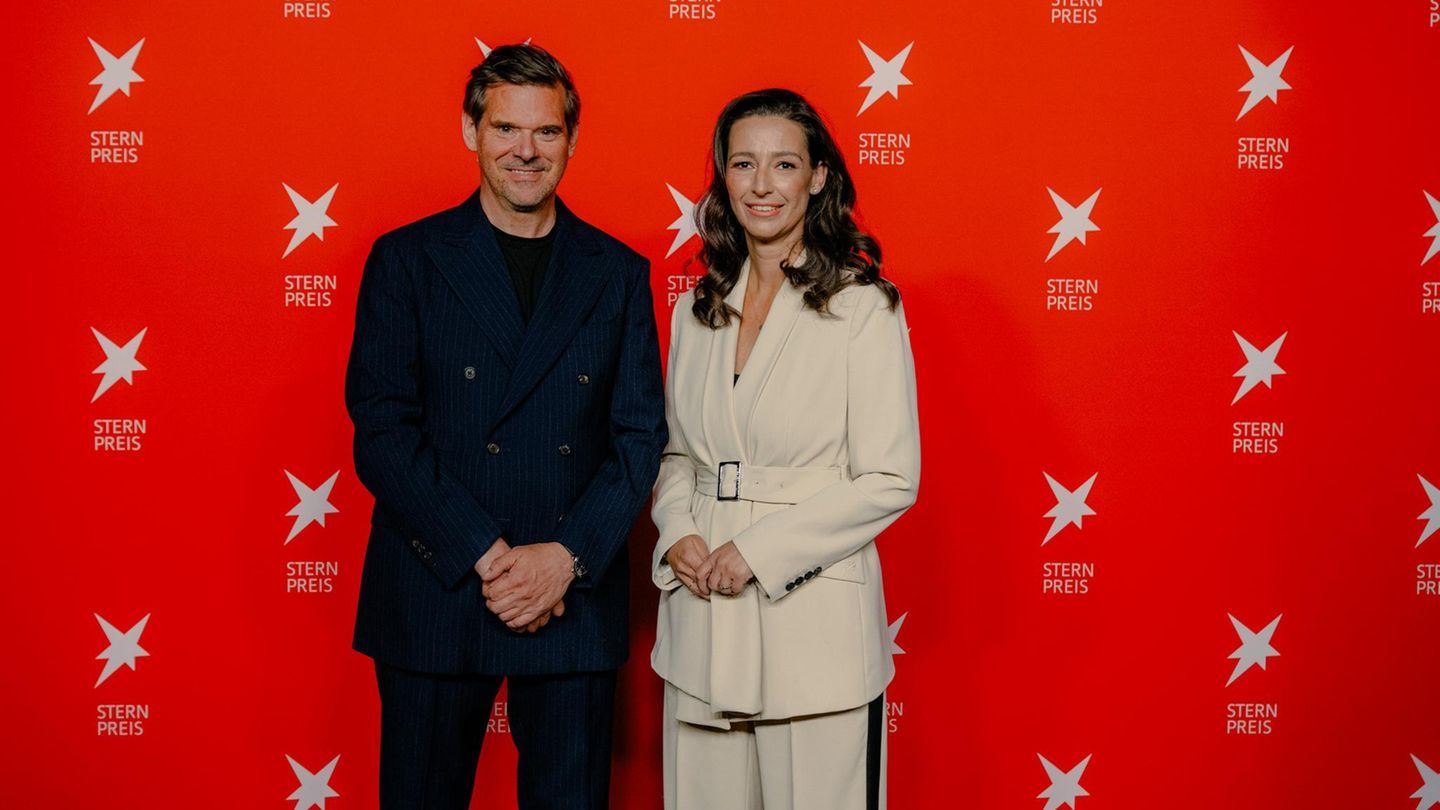 stern-Chefredakteur Gregor Peter Schmitz und RTL-Journalistin Pinar Atalay