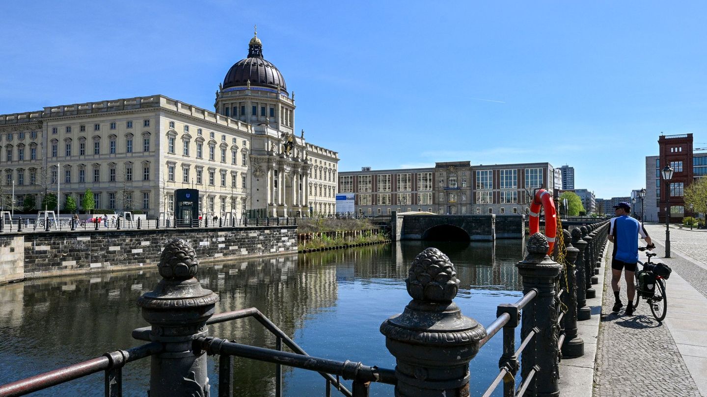 Der Verein Flussbad Berlin macht sich für eine Pilotbadestelle am Spreekanal stark. (Archivbild) Foto: Jens Kalaene/dpa