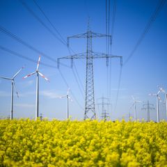 Der weitere Ausbau von Erneuerbaren und Stromnetzen soll ein großes Thema der Energieministerkonferenz werden. (Archivbild) Foto