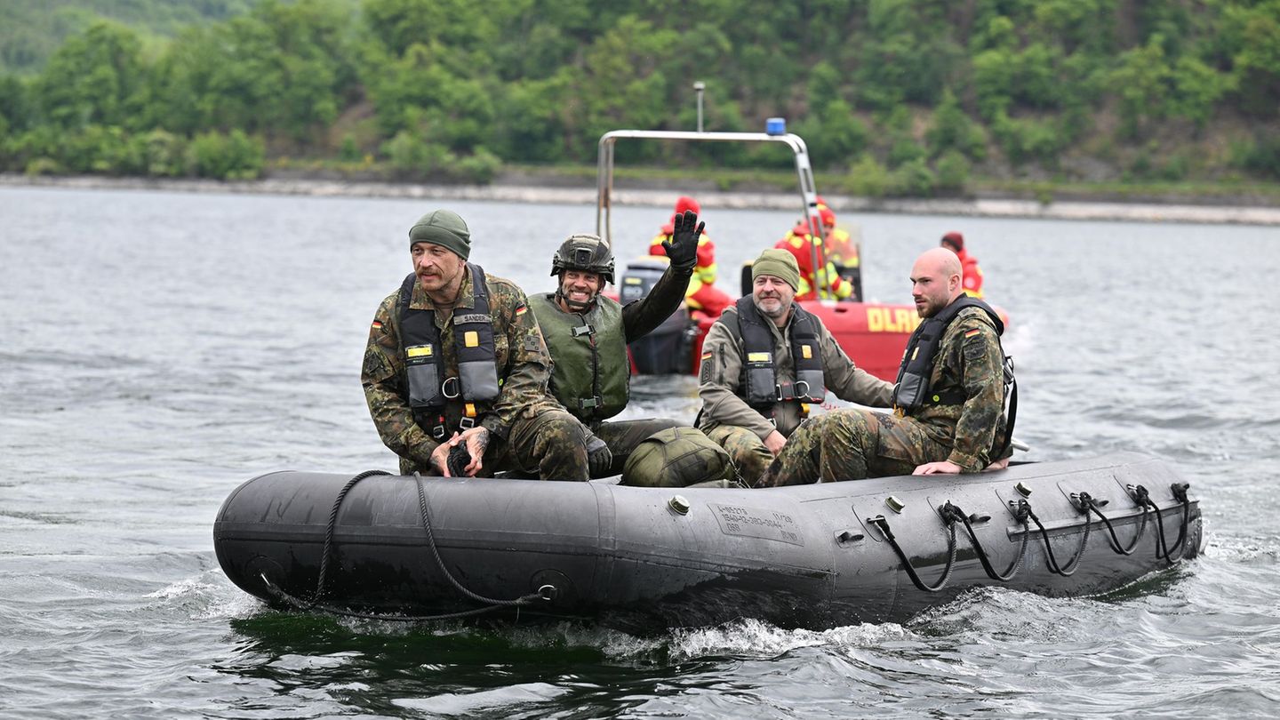 Hessen ist einer der Orte, wo Soldaten für Einsatze üben. Foto: Swen Pförtner/dpa