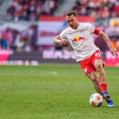 David Raum geht bei RB Leipzig in sein letztes Vertragsjahr. (Archivbild) Foto: Jan Woitas/dpa