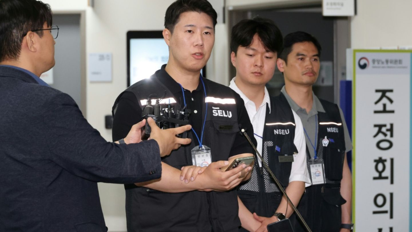 Gewerkschafter bei Samsung