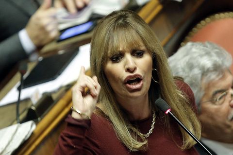 Die Ex-Abgeordnete und Mussolini-Enkelin Alessandra Mussolini gewinnt die Promi-Ausgabe von "Big Brother". (Archivbild) Foto: pi