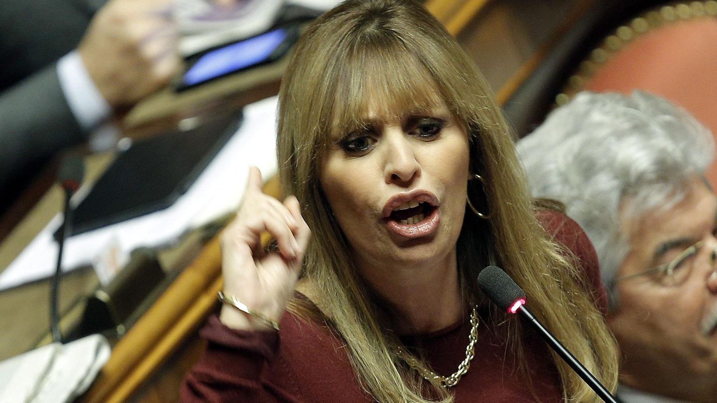 Die Ex-Abgeordnete und Mussolini-Enkelin Alessandra Mussolini gewinnt die Promi-Ausgabe von "Big Brother". (Archivbild) Foto: pi